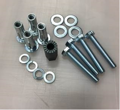BedSlide RIV Nut Kit 4 RIV Nuts And Tool