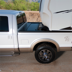 Pace Edwards Matte-Jackrabbit Tonneau Cover Kit 19-24 Silverado/Sierra 1500 8 Foot Long Bed